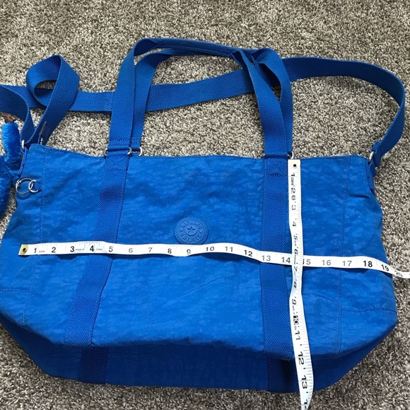 Kipling Blue Duffel Bag - Picture 7 of 7